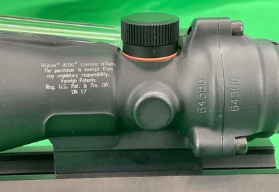 TRIJICON ACOG 3X30 Green BAC 300 AAC Blackout Scope Optic GDI Tactical QD Mount - Image 3 of 8