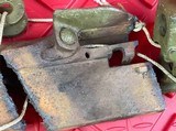 French Hotchkiss 1914 WWI Machine Gun MG 8MM Lebel Parts Kit Live Barrel - Image 9 of 13
