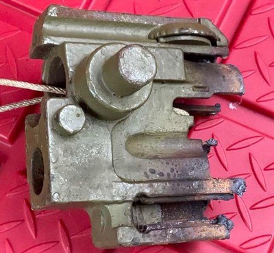 French Hotchkiss 1914 WWI Machine Gun MG 8MM Lebel Parts Kit Live Barrel - Image 10 of 13