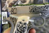 Colt TALO 1911 Lisa Tomlin Engraved Series 70 45 ACP #56 Pistol 1 Of 400 - Image 8 of 12