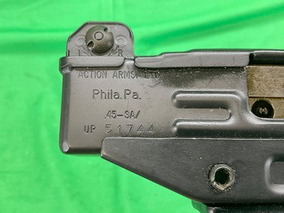 Uzi Action Arms IWI 45 ACP Converted To 9MM Pistol Semi Israeli Box 3271 - Image 9 of 16