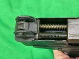 Uzi Action Arms IWI 45 ACP Converted To 9MM Pistol Semi Israeli Box 3271 - Image 15 of 16