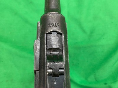 GERMAN P08 Luger 9MM 9x19 Semi Auto Pistol WWI WWII Shooter Grade C&R 3286 - Image 6 of 16