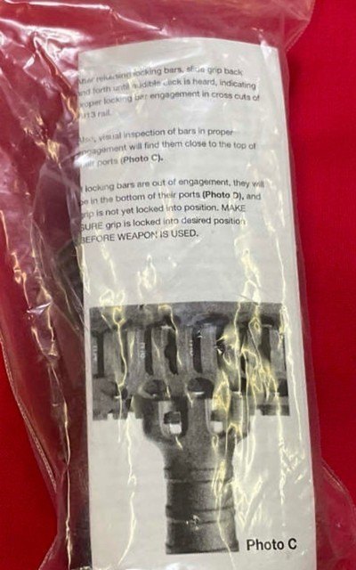 DANISH U.S. Ordnance M60E6 E4 Conversion Parts Kit Black M60 Belt Fed 7.62 - Image 7 of 14