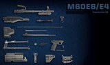 DANISH U.S. Ordnance M60E6 E4 Conversion Parts Kit Black M60 Belt Fed 7.62 - Image 3 of 14