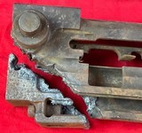 French Hotchkiss WWI Heavy Machine Gun MG 8MM Lebel Torch Cut Receiver C&R - Image 4 of 8