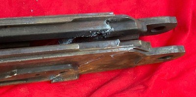 French Hotchkiss WWI Heavy Machine Gun MG 8MM Lebel Torch Cut Receiver C&R - Image 5 of 8