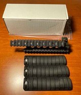Rare Factory NEW Knights Armament KAC HK MP5 HK53 Tri Rail 9MM 5.56 Police - Image 1 of 3