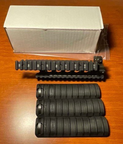 Rare Factory NEW Knights Armament KAC HK MP5 HK53 Tri Rail 9MM 5.56 Police - Image 1 of 3