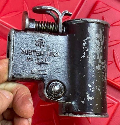 Rare AUSTEN MKI Mark I Sten 9MM 9x19 SMG Auto Parts Kit AUSTRALIAN WWII C&R - Image 4 of 8