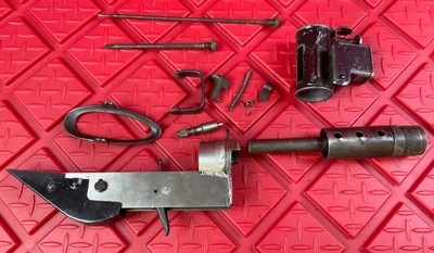 Rare AUSTEN MKI Mark I Sten 9MM 9x19 SMG Auto Parts Kit AUSTRALIAN WWII C&R - Image 2 of 8