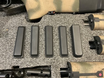 RARE HS Precision Pro 2000 Takedown Sniper MK22 TTD 308 300 Win 338 LAPUA 3 Barrel Set - Image 10 of 16