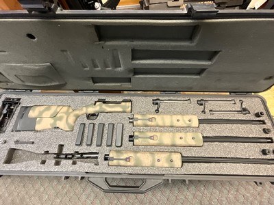 RARE HS Precision Pro 2000 Takedown Sniper MK22 TTD 308 300 Win 338 LAPUA 3 Barrel Set - Image 1 of 16