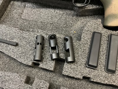RARE HS Precision Pro 2000 Takedown Sniper MK22 TTD 308 300 Win 338 LAPUA 3 Barrel Set - Image 8 of 16