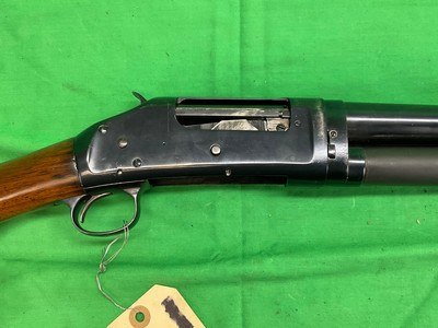 WINCHESTER 1897 12 GA Trench Gun Conversion Pump Shotgun WWII US 97 Stamped C&R 995 - Image 12 of 18