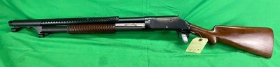 WINCHESTER 1897 12 GA Trench Gun Conversion Pump Shotgun WWII US 97 Stamped C&R 995 - Image 2 of 18