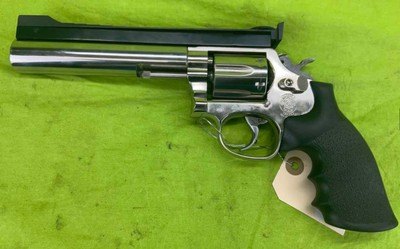 Custom Smith And Wesson Model 10 38 Special PPC Pin Gun 6” Heavy Mascot Rib - Image 1 of 11