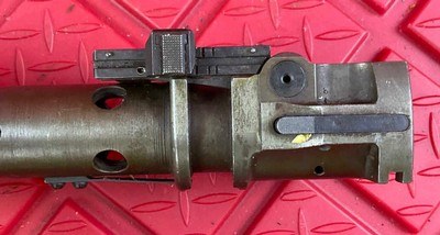 German WWII MG34 MG DOT 1945 8375 Barrel Shroud Sights Front Parts Kit C&R - Image 5 of 11
