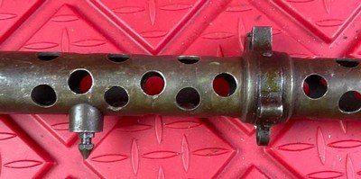 German WWII MG34 MG DOT 1945 8375 Barrel Shroud Sights Front Parts Kit C&R - Image 7 of 11