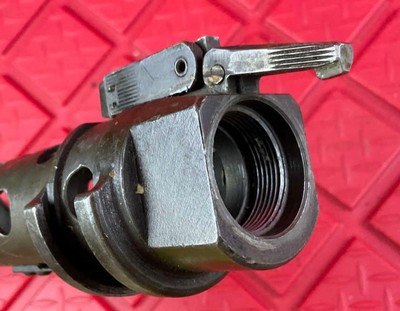 German WWII MG34 MG DOT 1945 8375 Barrel Shroud Sights Front Parts Kit C&R - Image 9 of 11