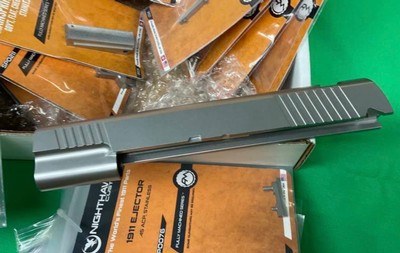 NIGHTHAWK Custom Parts Kit Builders Set Gunsmith 5” 45 ACP Semi Auto Pistol 1911 NHC - Image 3 of 5