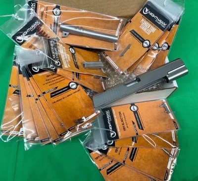 NIGHTHAWK Custom Parts Kit Builders Set Gunsmith 5” 45 ACP Semi Auto Pistol 1911 NHC - Image 1 of 5