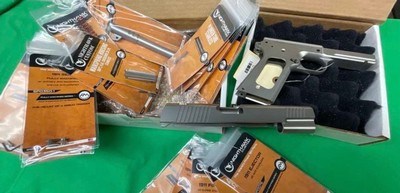 NIGHTHAWK Custom 5” 1911 Recon Rail Frame & Slide Build Gunsmith Parts Kit 45 ACP SS NHC - Image 1 of 5