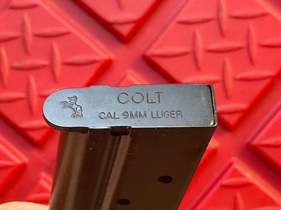 NEW Factory OEM Colt Government Commander 9MM Luger 9 Round Blued Magazine - Image 6 of 7