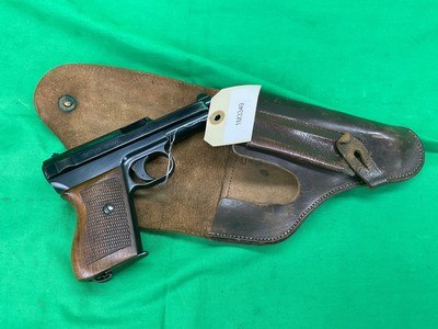 High Condition Mauser WWII Era Eagle N 1934 32 7.65 Pistol 1914 1914/34 Rig C&R 3349 - Image 1 of 17