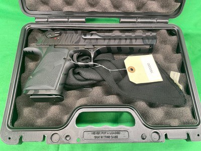 Used Magnum Research Desert Eagle 50 AE Gray Tiger Stripe Blued 6