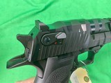 Used Magnum Research Desert Eagle 50 AE Gray Tiger Stripe Blued 6