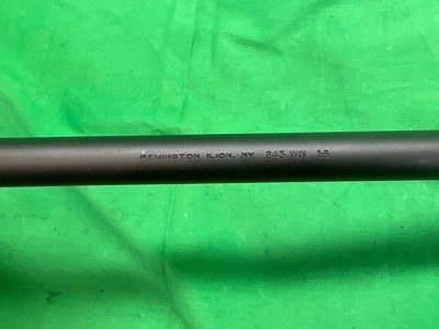 NEW Closeout Remington 700 243 Win Barreled Action 20” Sporter Carbine BDL Custom - Image 5 of 7