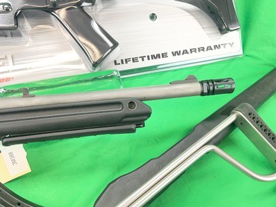Transferable AMT Lightning Ruger SS 10/22 2522 22 LR Full Auto NORELL Conversion G36 Stock - Image 4 of 15