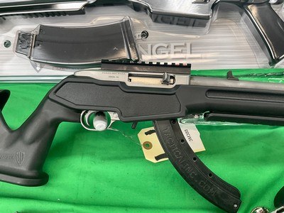 Transferable AMT Lightning Ruger SS 10/22 2522 22 LR Full Auto NORELL Conversion G36 Stock - Image 3 of 15