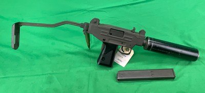 Transferable IMI UZI Micro SMG Full Auto 9MM Ciener Suppressor Action Arms E-File - Image 1 of 20