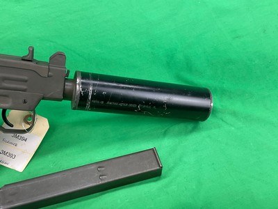 Transferable IMI UZI Micro SMG Full Auto 9MM Ciener Suppressor Action Arms E-File - Image 4 of 20