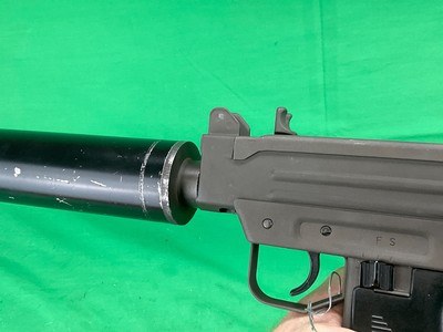 Transferable IMI UZI Micro SMG Full Auto 9MM Ciener Suppressor Action Arms E-File - Image 8 of 20
