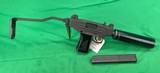 Transferable IMI UZI Micro SMG Full Auto 9MM Ciener Suppressor Action Arms E-File - Image 1 of 20