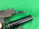 Transferable IMI UZI Micro SMG Full Auto 9MM Ciener Suppressor Action Arms E-File - Image 19 of 20