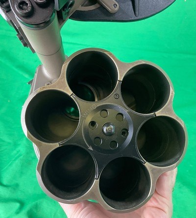 Milkor M32 MGL 40MM USMC 6 Round Rotary Grenade Launcher FDE - Image 6 of 9