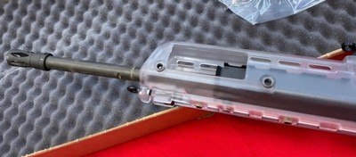 Factory H&K Heckler & Koch G36 V G36V Training Cutaway Translucent Clear 5.56 - Image 3 of 9