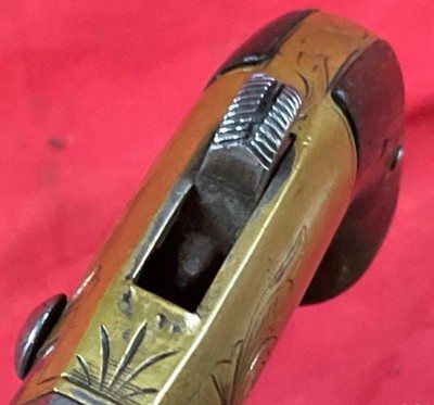 National Arms Single Shot Derringer No 2 41 Short Rimfire Post Civil War 13 - Image 10 of 12