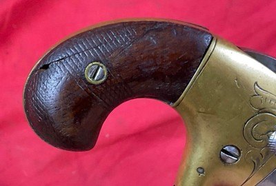 National Arms Single Shot Derringer No 2 41 Short Rimfire Post Civil War 13 - Image 7 of 12