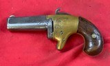 National Arms Single Shot Derringer No 2 41 Short Rimfire Post Civil War 13 - Image 1 of 12