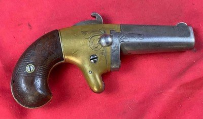 National Arms Single Shot Derringer No 2 41 Short Rimfire Post Civil War 13 - Image 2 of 12