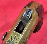 National Arms Single Shot Derringer No 2 41 Short Rimfire Post Civil War 13 - Image 10 of 12