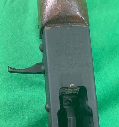 USED Bulgarian CAI Century Arms M74 Sporter AK 74 5.45x39 Semi Auto Rifle - Image 9 of 13