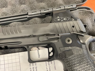 Used SIG SAUER P211 GTO Comp Red Dot Race Gun 2011 9MM Luger - Image 3 of 15