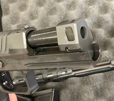 Used SIG SAUER P211 GTO Comp Red Dot Race Gun 2011 9MM Luger - Image 9 of 15