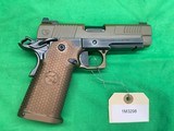 New Nighthawk Custom DELEGATE 1911 9MM Commander Rail Two Tone Double Stack - Image 3 of 16